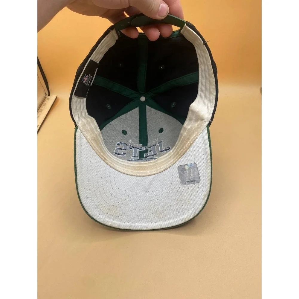 VTG New York Jets Snapback Cap Hat NFL Team Apparel Reebok Adjustable OS